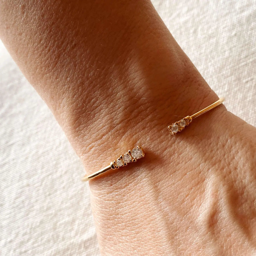 Gold Cuff Bracelet 